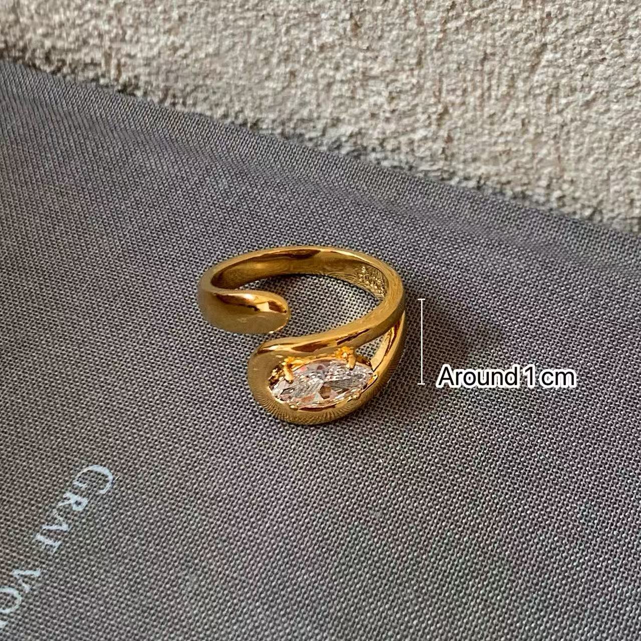 Aura | Sculptural Statement Ring Collection (Adjustable)