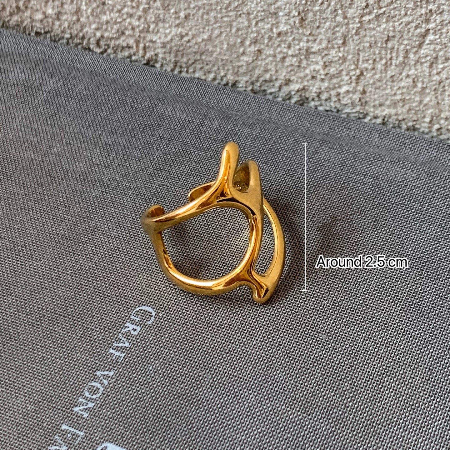 Aura | Sculptural Statement Ring Collection (Adjustable)