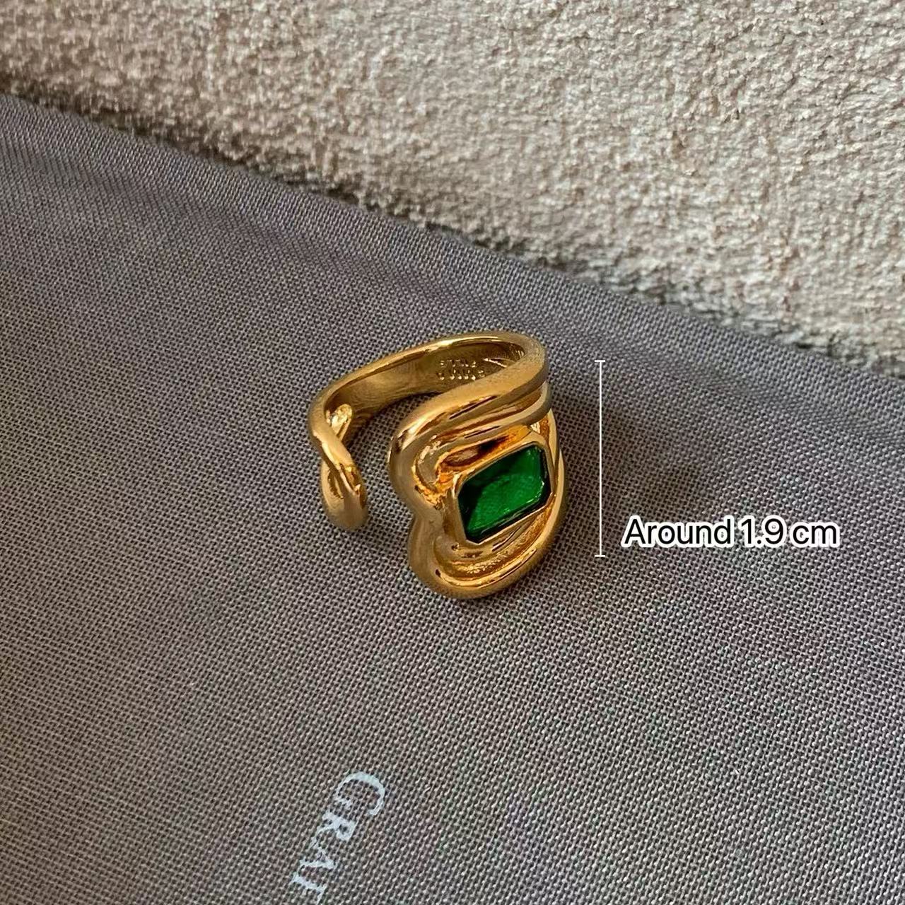 Aura | Sculptural Statement Ring Collection (Adjustable)
