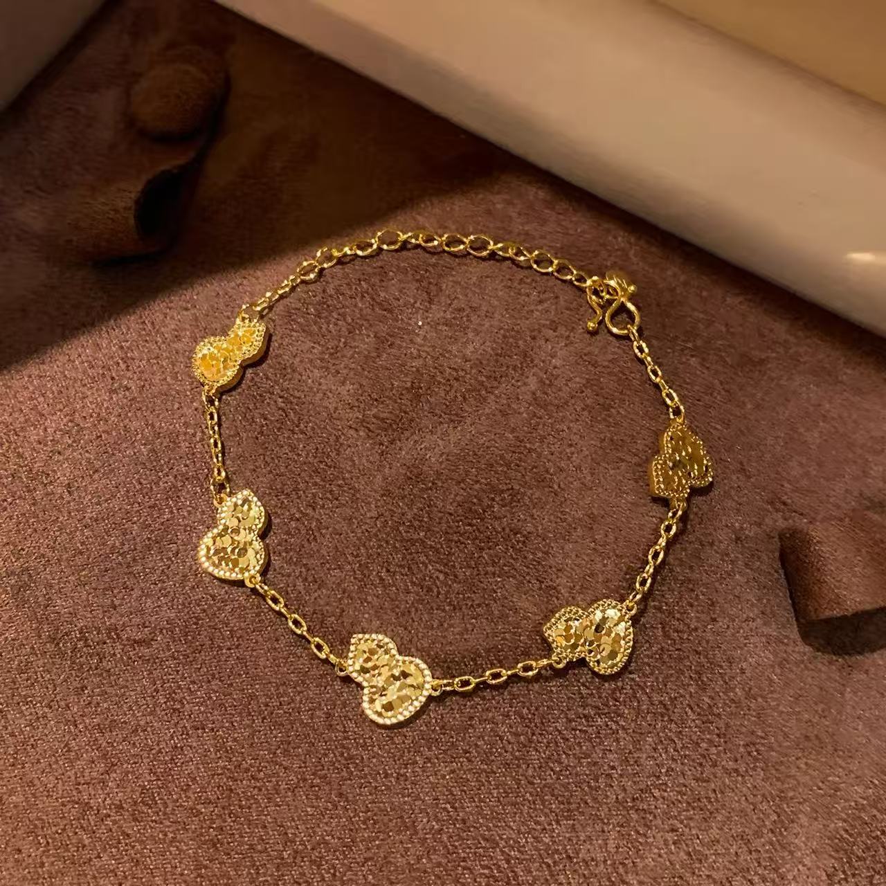 Aria | CNC Diamond-Cut Prosperity Charm Bracelet