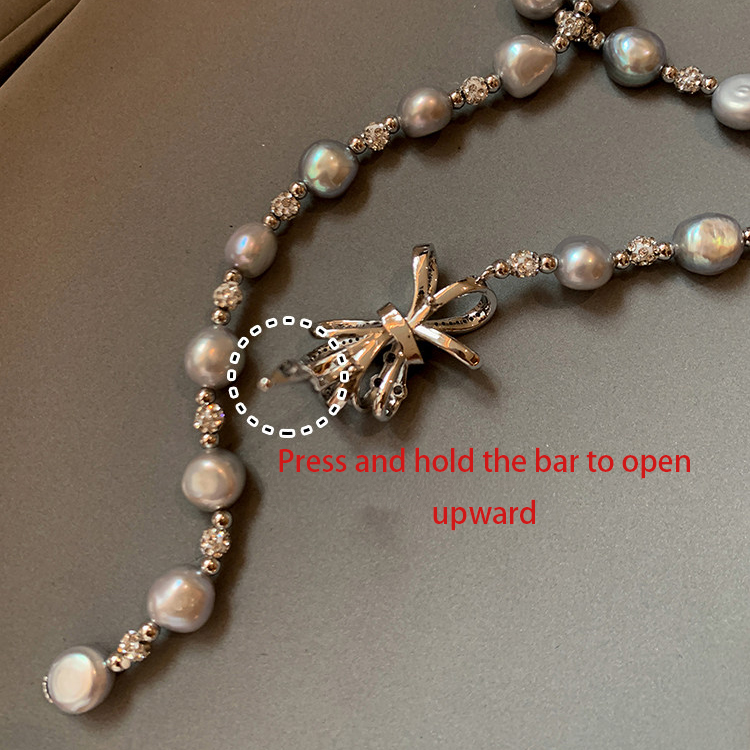 Celeste | Genuine Baroque Pearl Versatile Lariat Necklace