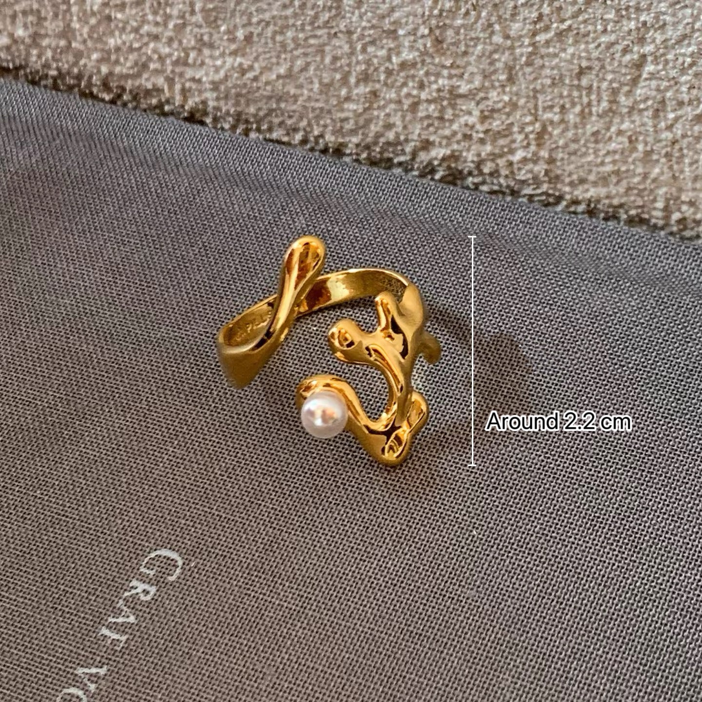 Aura | Sculptural Statement Ring Collection (Adjustable)